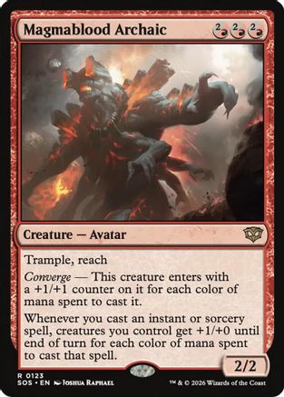 Magmablood Archaic  [Secrets of Strixhaven]