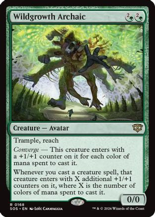 Wildgrowth Archaic  [Secrets of Strixhaven] Foil