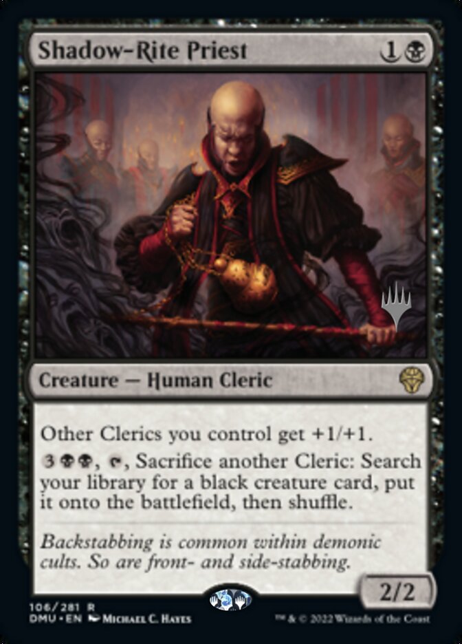 Shadow-Rite Priest (Promo Pack) [Dominaria United Promos] Foil
