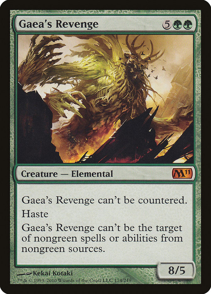 Gaea's Revenge [Magic 2011] Foil