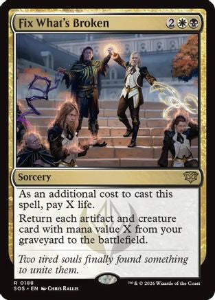 Fix What's Broken  [Secrets of Strixhaven] Foil