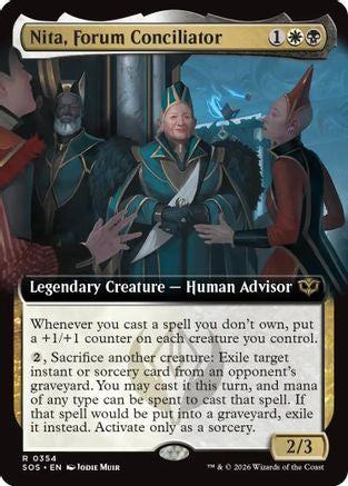 Nita, Forum Conciliator (Extended Art)  [Secrets of Strixhaven]