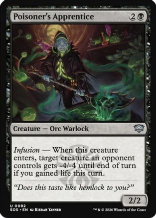 Poisoner's Apprentice  [Secrets of Strixhaven] Foil