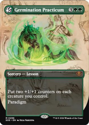 Germination Practicum (Borderless)  [Secrets of Strixhaven] Foil