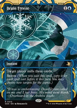 Brain Freeze  [Secrets of Strixhaven: Mystical Archive]