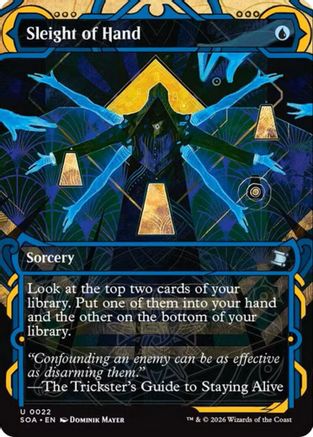 Sleight of Hand  [Secrets of Strixhaven: Mystical Archive] Foil