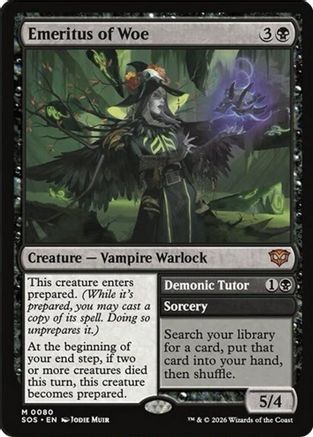 Emeritus of Woe  [Secrets of Strixhaven]