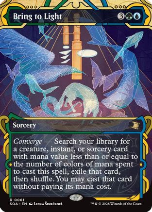 Bring to Light  [Secrets of Strixhaven: Mystical Archive] Foil