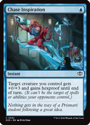 Chase Inspiration  [Secrets of Strixhaven] Foil