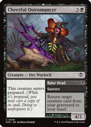 Cheerful Osteomancer  [Secrets of Strixhaven]