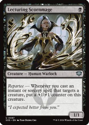 Lecturing Scornmage  [Secrets of Strixhaven]