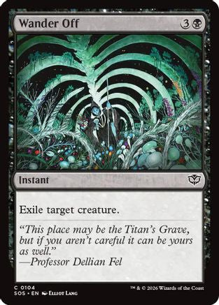 Wander Off  [Secrets of Strixhaven] Foil