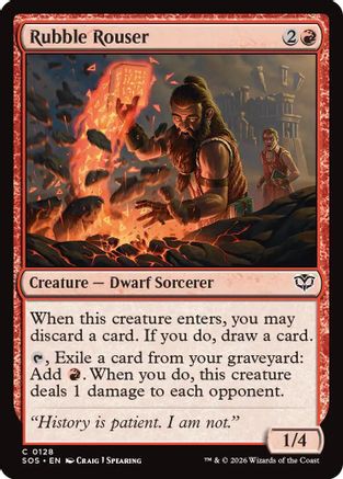 Rubble Rouser  [Secrets of Strixhaven]