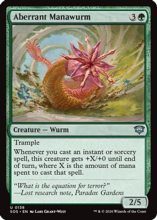 Aberrant Manawurm  [Secrets of Strixhaven]