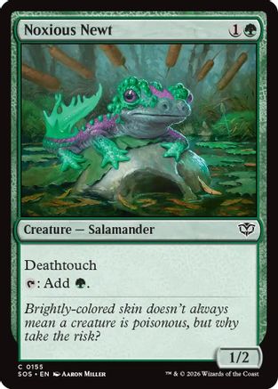 Noxious Newt  [Secrets of Strixhaven]