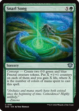 Snarl Song  [Secrets of Strixhaven] Foil