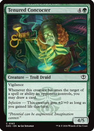 Tenured Concocter  [Secrets of Strixhaven] Foil