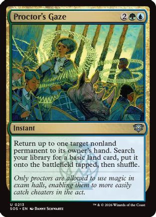 Proctor's Gaze  [Secrets of Strixhaven] Foil