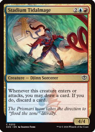 Stadium Tidalmage  [Secrets of Strixhaven] Foil