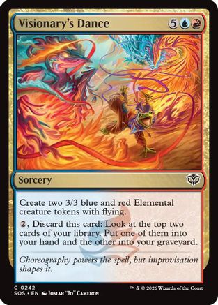 Visionary's Dance  [Secrets of Strixhaven]