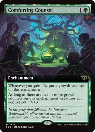Comforting Counsel (Extended Art)  [Secrets of Strixhaven] Foil