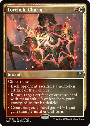 Lorehold Charm  [Promo Pack: Secrets of Strixhaven] Foil