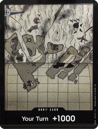 DON!! Card (Sky Island Map) (Double Pack Set Vol. 10) - [Adventure on Kami's Island] Foil