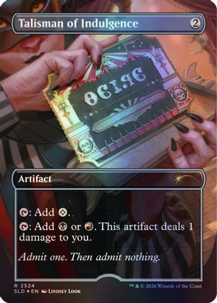 Talisman of Indulgence  [Secret Lair Drop Series] Foil