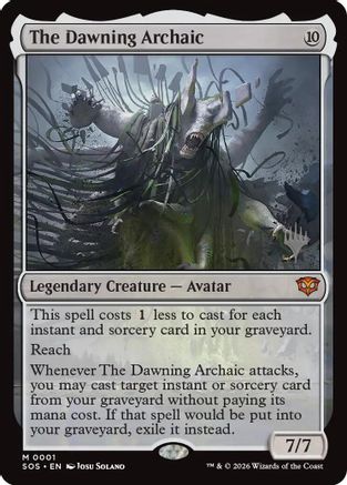 The Dawning Archaic  [Promo Pack: Secrets of Strixhaven] Foil