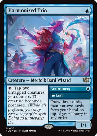 Harmonized Trio  [Promo Pack: Secrets of Strixhaven]