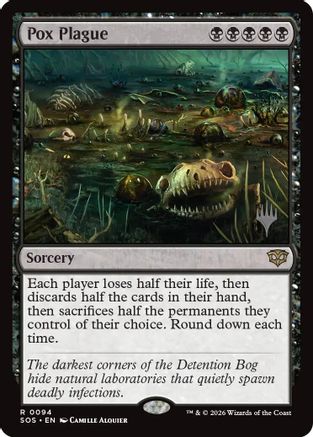 Pox Plague  [Promo Pack: Secrets of Strixhaven] Foil