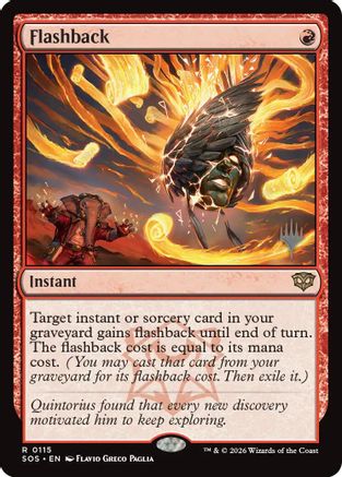 Flashback  [Promo Pack: Secrets of Strixhaven]