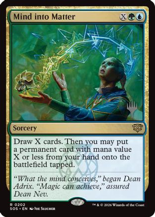 Mind into Matter  [Promo Pack: Secrets of Strixhaven] Foil