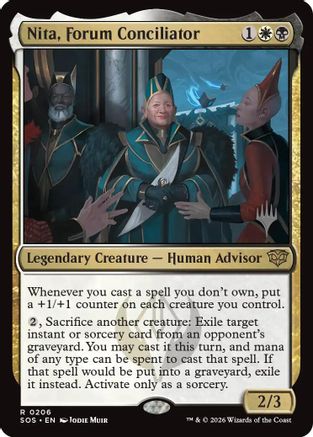 Nita, Forum Conciliator  [Promo Pack: Secrets of Strixhaven] Foil