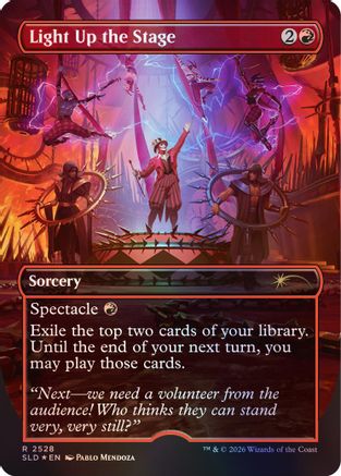 Light Up the Stage  [Secret Lair Drop Series] Foil