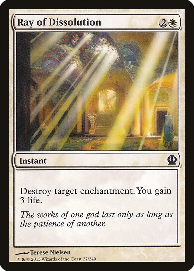 Ray of Dissolution [Theros] Foil