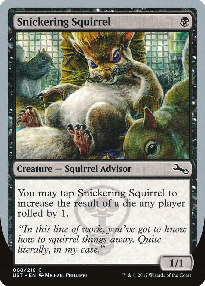 Snickering Squirrel [Unstable] Foil