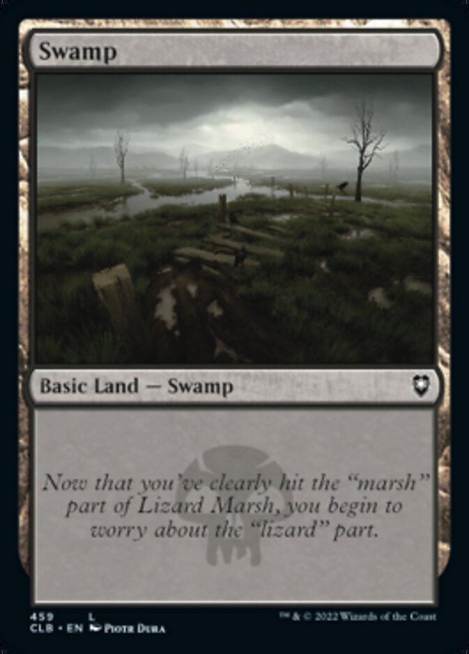 Swamp (459) [Commander Legends: Battle for Baldur's Gate] Foil