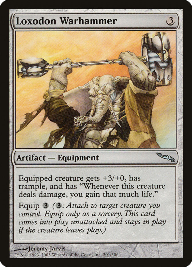 Loxodon Warhammer [Mirrodin] Foil