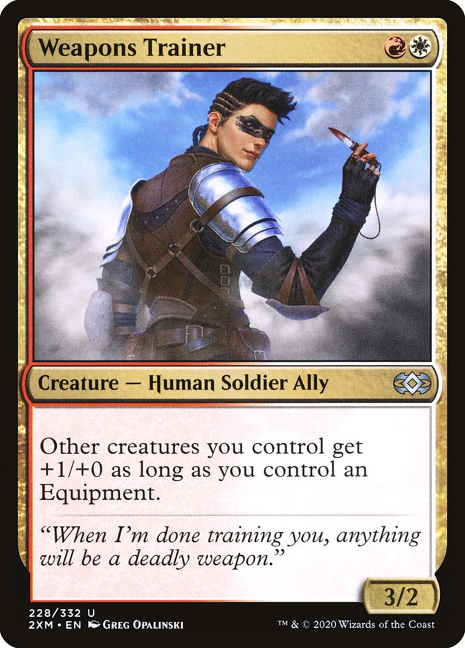 Weapons Trainer [Double Masters] Foil