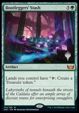 Bootleggers' Stash (Promo Pack) [Streets of New Capenna Promos] Foil