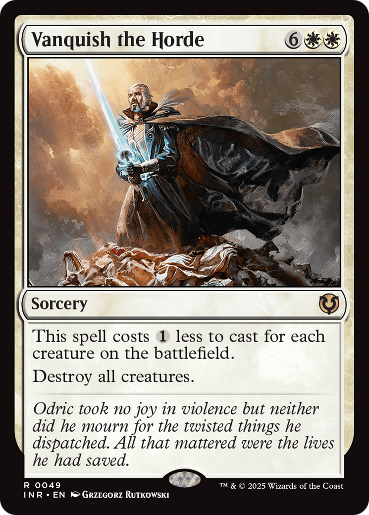 Vanquish the Horde [Innistrad Remastered] Foil