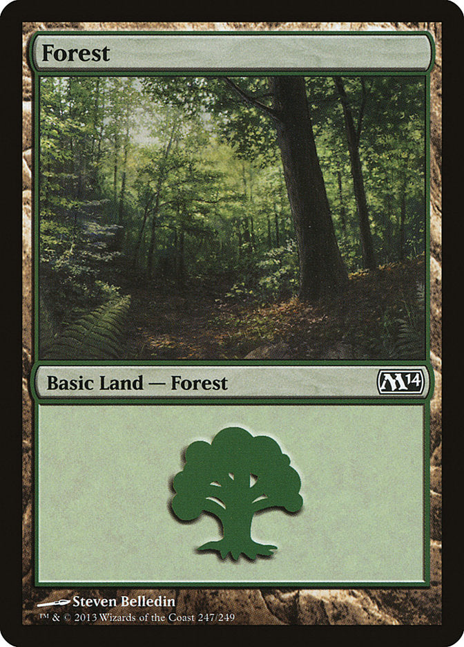 Forest (247) [Magic 2014] Foil