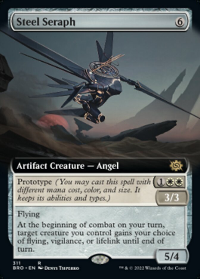 Steel Seraph (Extended Art) [The Brothers' War] Foil