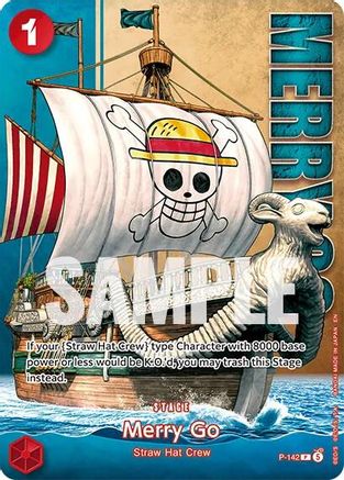 Merry Go - P-142 (Premium Card Collection -Live Action Edition Vol.2 Straw Hat Crew-) (P-142) - [One Piece Promotion Cards] Foil