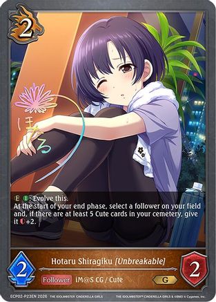 Hotaru Shiragiku [Unbreakable] - P23EN (Foil)