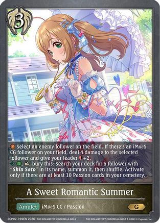 A Sweet Romantic Summer - P39EN (Foil)