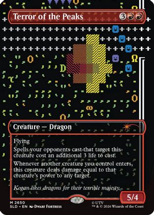 Terror of the Peaks  [Secret Lair Drop Series] Foil