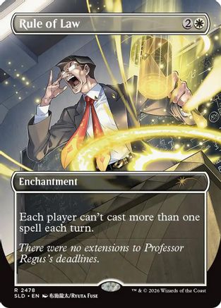 Rule of Law  [Secret Lair Drop Series] Foil