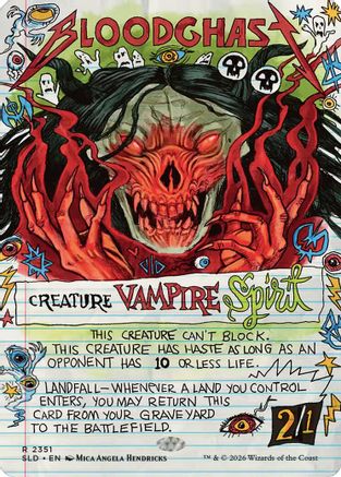 Bloodghast (2351)  [Secret Lair Drop Series] Foil